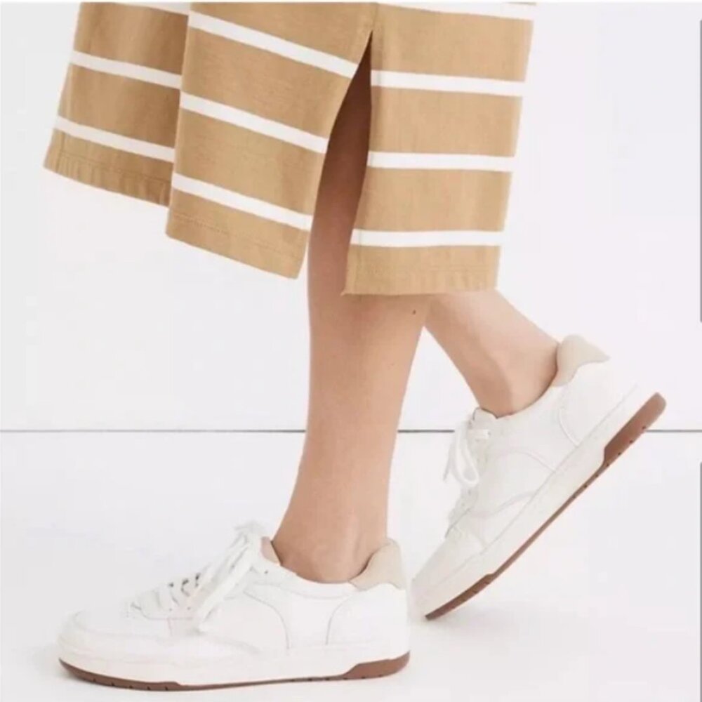 Madewell Court‎ Sneakers in White Leather 8.5